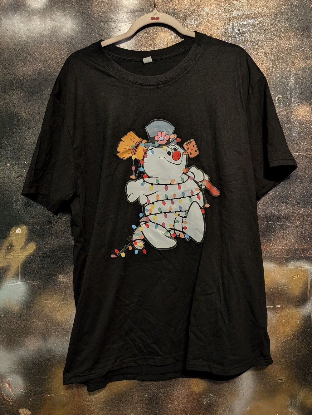 Black Snowman Graphic Tee - Unbranded Men’s Shirt